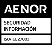 Logo AENOR Seguridad de la información
